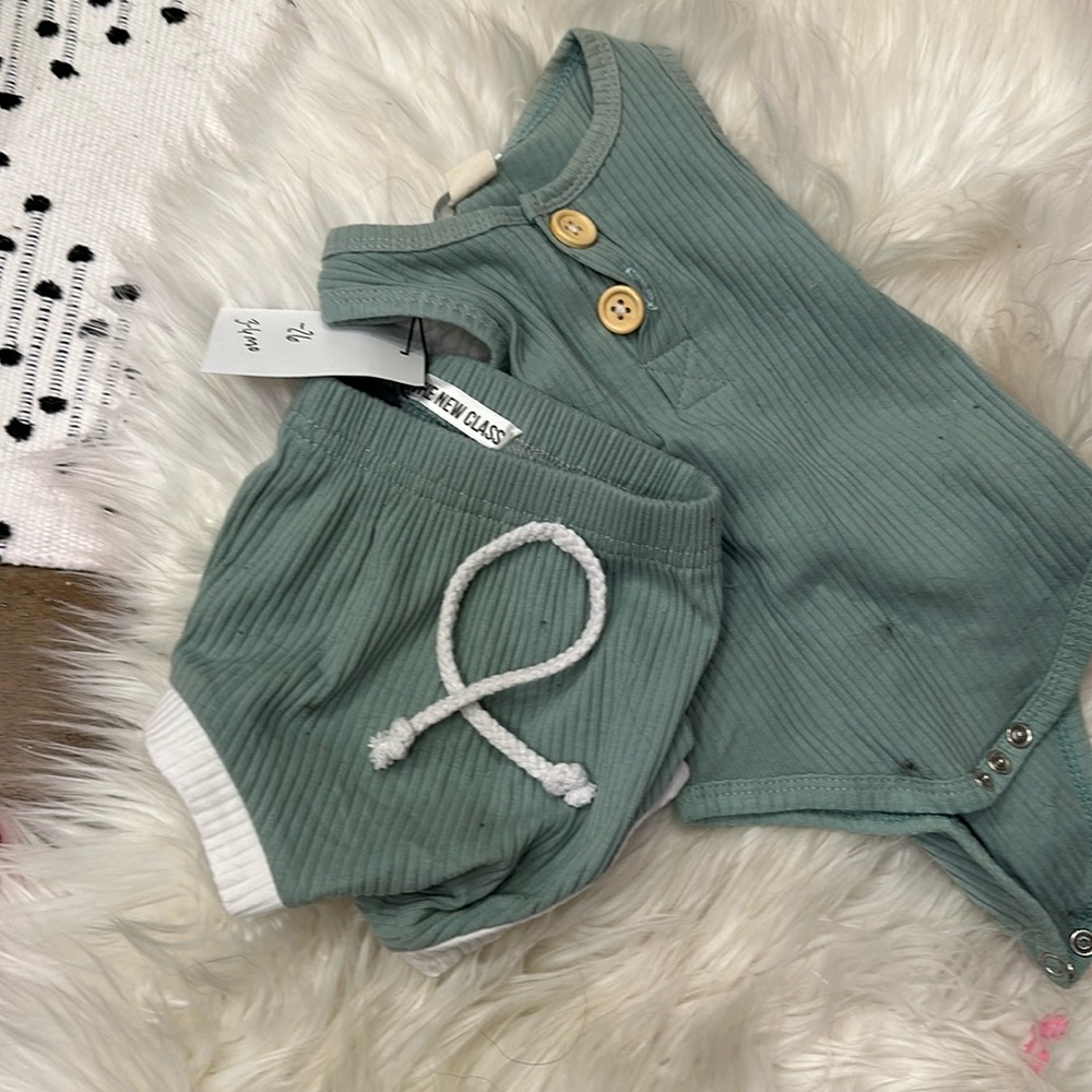 Onesie and shorts set
